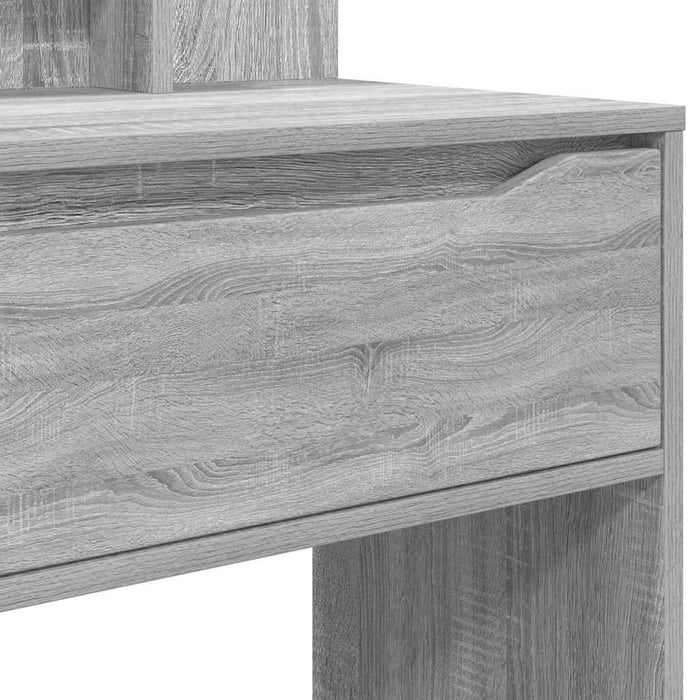 Mese de toaletă pentru dormitor Gri Sonoma 80 x 39,6 x 135 cm - WALTI WALTI