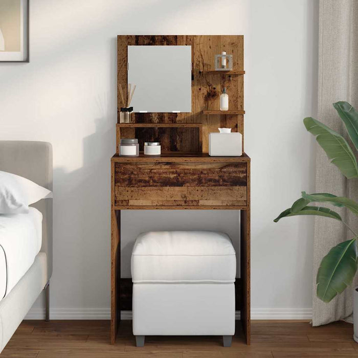 Mese de toaletă pentru dormitor Lemn Vechi 80 x 39,6 x 135 cm - WALTI WALTI