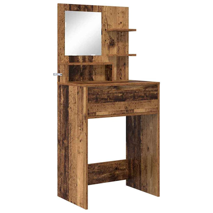 Mese de toaletă pentru dormitor Lemn Vechi 80 x 39,6 x 135 cm - WALTI WALTI