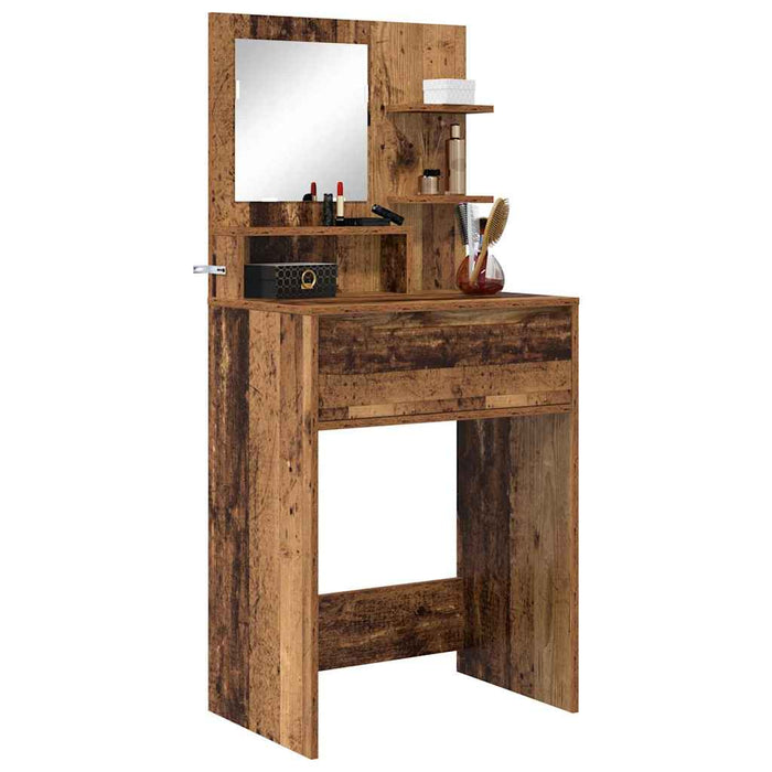 Mese de toaletă pentru dormitor Lemn Vechi 80 x 39,6 x 135 cm - WALTI WALTI