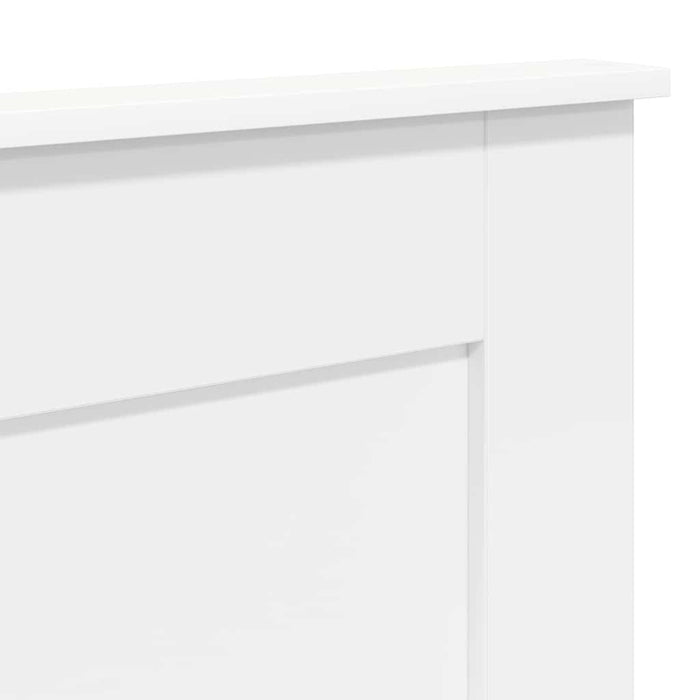 Tăblie cap cu headboard Alb 200 cm Lemn compozit - WALTI WALTI