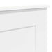 Tăblie cap cu headboard Alb 200 cm Lemn compozit - WALTI WALTI
