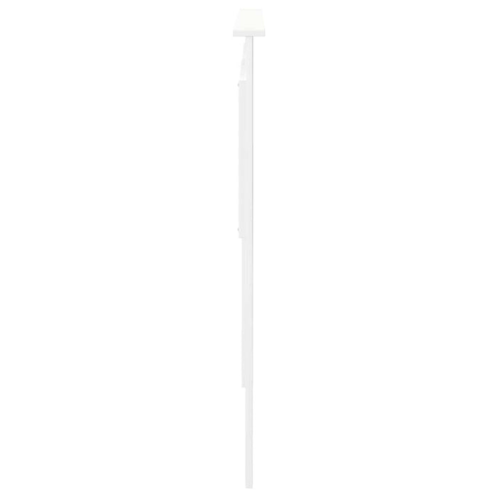 Tăblie cap cu headboard Alb 200 cm Lemn compozit - WALTI WALTI