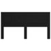 Tăblie cap cu headboard Stejar Negru 200 cm Lemn compozit - WALTI WALTI