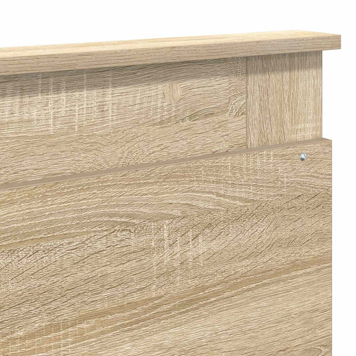 Tăblie cap cu headboard Stejar Sonoma 200 cm Lemn compozit WALTI