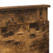 Tăblie cap cu headboard Stejar fumuriu 200 cm Lemn compozit - WALTI WALTI