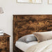 Tăblie cap cu headboard Stejar fumuriu 200 cm Lemn compozit - WALTI WALTI