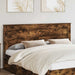 Tăblie cap cu headboard Stejar fumuriu 200 cm Lemn compozit - WALTI WALTI