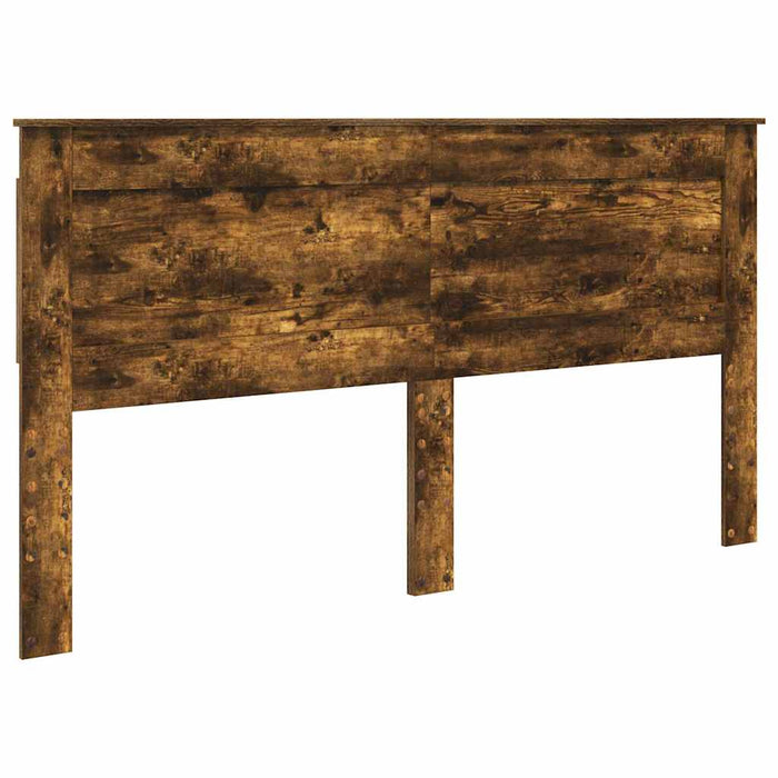 Tăblie cap cu headboard Stejar fumuriu 200 cm Lemn compozit - WALTI WALTI