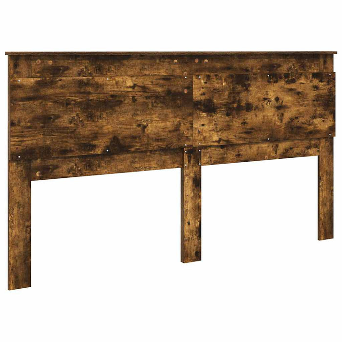 Tăblie cap cu headboard Stejar fumuriu 200 cm Lemn compozit - WALTI WALTI