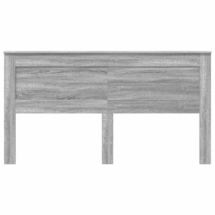 Tăblie cap cu headboard Gri Sonoma 200 cm Lemn compozit - WALTI WALTI