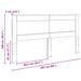 Tăblie cap cu headboard Gri Sonoma 200 cm Lemn compozit - WALTI WALTI