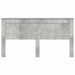Tăblie cap cu headboard Gri din beton 180 cm Lemn compozit - WALTI WALTI