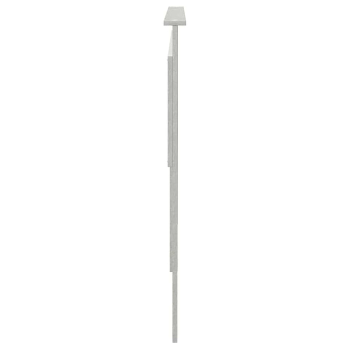 Tăblie cap cu headboard Gri din beton 180 cm Lemn compozit - WALTI WALTI