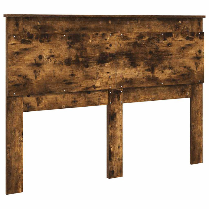 Tăblie cap cu headboard Stejar fumuriu 160 cm Lemn compozit - WALTI WALTI