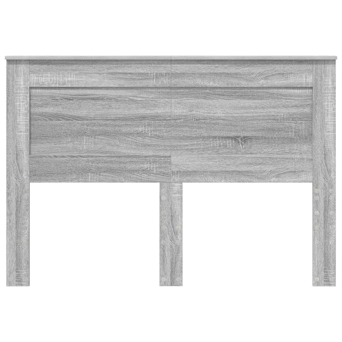 Tăblie cap cu headboard Gri Sonoma 160 cm Lemn compozit WALTI