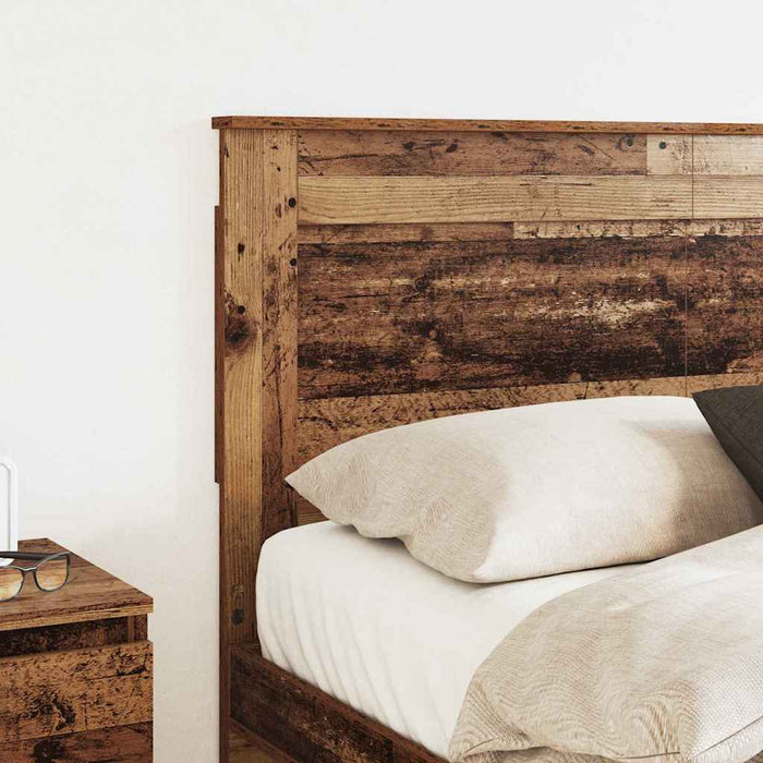 Tăblie cap cu headboard Lemn Vechi 160 cm Lemn compozit - WALTI WALTI