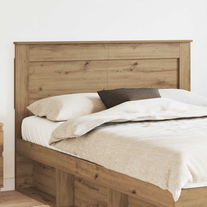 Tăblie cap cu headboard Stejar Artizanal 160 cm Lemn compozit WALTI