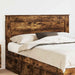 Tăblie cap cu headboard Stejar fumuriu 150 cm Lemn compozit - WALTI WALTI