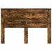 Tăblie cap cu headboard Stejar fumuriu 150 cm Lemn compozit - WALTI WALTI