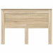 Tăblie cap cu headboard Gri din beton 140 cm Lemn compozit - WALTI WALTI