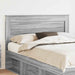 Tăblie cap cu headboard Lemn Vechi 140 cm Lemn compozit - WALTI WALTI