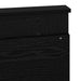 Tăblie cap cu headboard Stejar Negru 135 cm Lemn compozit - WALTI WALTI