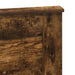 Tăblie cap cu headboard Stejar fumuriu 135 cm Lemn compozit - WALTI WALTI