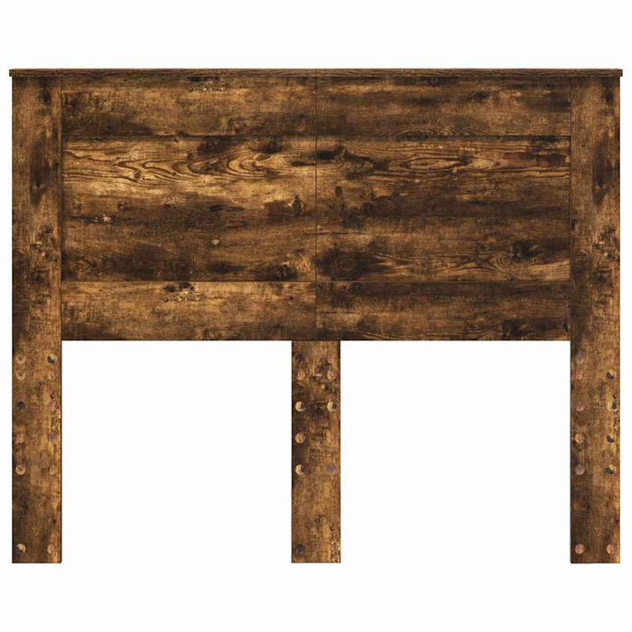 Tăblie cap cu headboard Stejar fumuriu 135 cm Lemn compozit - WALTI WALTI