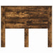 Tăblie cap cu headboard Stejar fumuriu 135 cm Lemn compozit - WALTI WALTI