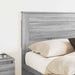 Tăblie cap cu headboard Gri Sonoma 135 cm Lemn compozit - WALTI WALTI