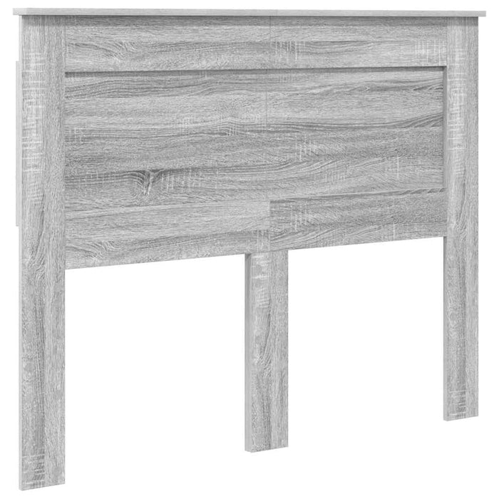 Tăblie cap cu headboard Gri Sonoma 135 cm Lemn compozit - WALTI WALTI