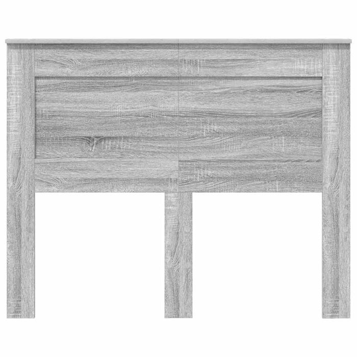 Tăblie cap cu headboard Gri Sonoma 135 cm Lemn compozit - WALTI WALTI