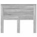 Tăblie cap cu headboard Gri Sonoma 135 cm Lemn compozit - WALTI WALTI