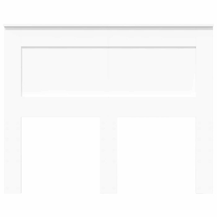 Tăblie cap cu headboard Alb 120 cm Lemn compozit WALTI