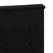 Tăblie cap cu headboard Stejar Negru 120 cm Lemn compozit - WALTI WALTI