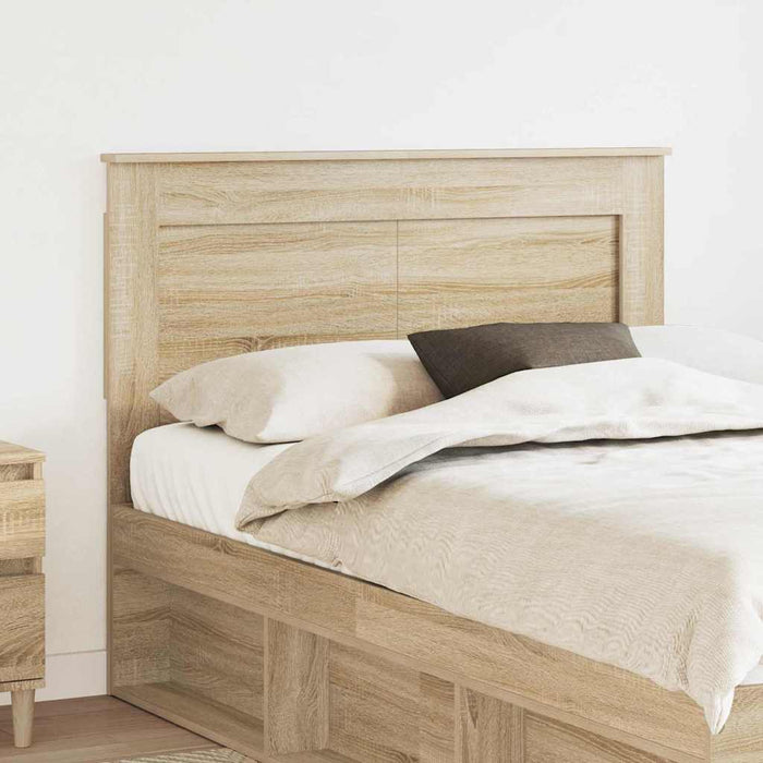 Tăblie cap cu headboard Stejar Sonoma 120 cm Lemn compozit - WALTI WALTI