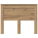 Tăblie cap cu headboard Stejar Artizanal 120 cm Lemn compozit - WALTI WALTI
