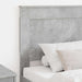 Tăblie cap cu headboard Gri din beton 100 cm Lemn compozit - WALTI WALTI