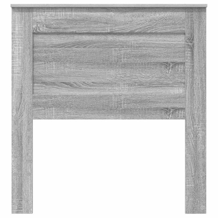 Tăblie cap cu headboard Gri Sonoma 100 cm Lemn compozit - WALTI WALTI