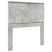 Tăblie cap cu headboard Gri din beton 90 cm Lemn compozit - WALTI WALTI