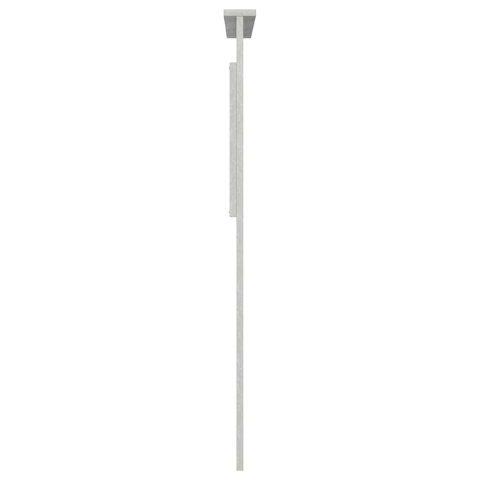 Tăblie cap cu headboard Gri din beton 90 cm Lemn compozit - WALTI WALTI