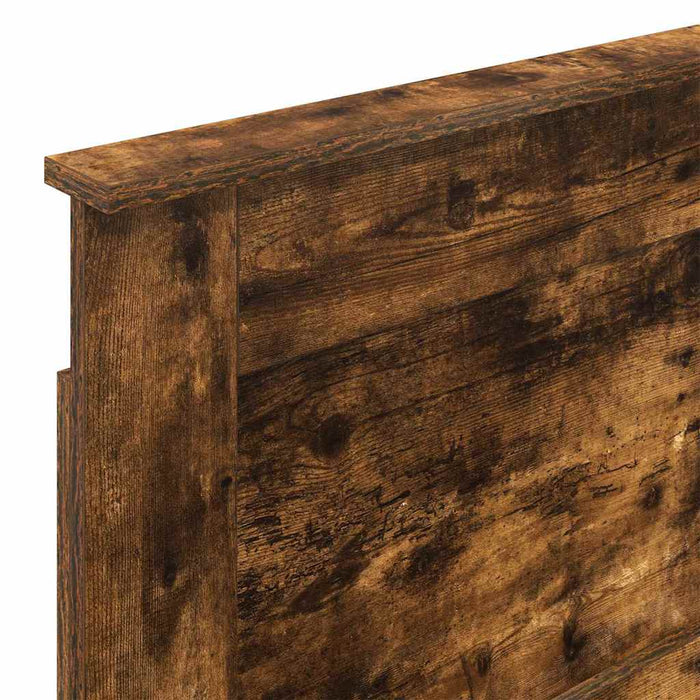 Tăblie cap cu headboard Stejar fumuriu 90 cm Lemn compozit - WALTI WALTI