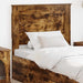 Tăblie cap cu headboard Stejar fumuriu 90 cm Lemn compozit - WALTI WALTI