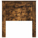 Tăblie cap cu headboard Stejar fumuriu 90 cm Lemn compozit - WALTI WALTI