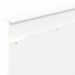Tăblie cap cu headboard Alb 80 cm Lemn compozit - WALTI WALTI