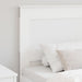 Tăblie cap cu headboard Alb 80 cm Lemn compozit - WALTI WALTI
