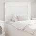 Tăblie cap cu headboard Alb 80 cm Lemn compozit - WALTI WALTI