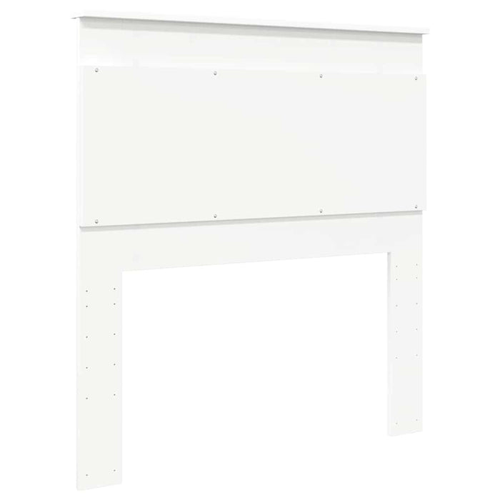 Tăblie cap cu headboard Alb 80 cm Lemn compozit - WALTI WALTI