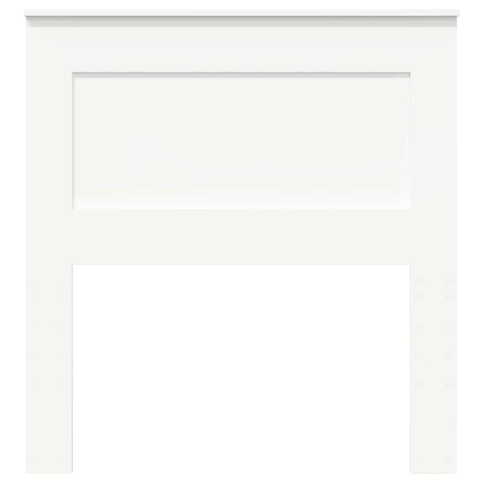 Tăblie cap cu headboard Alb 80 cm Lemn compozit - WALTI WALTI